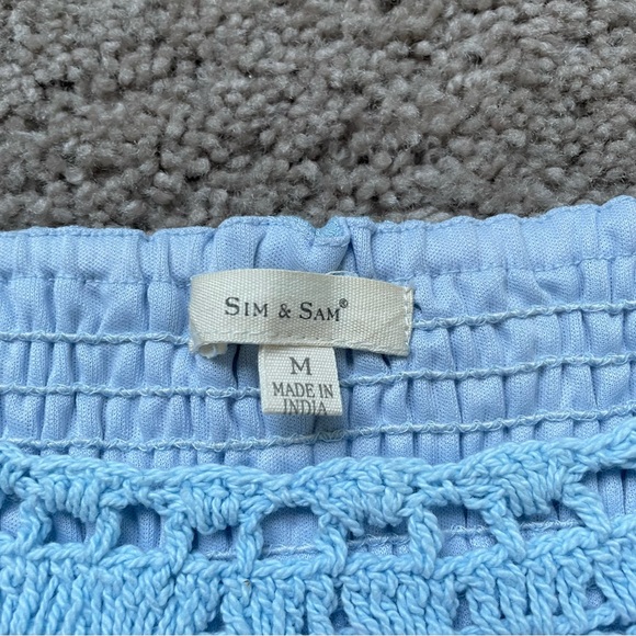 Sim & Sam blue longsleeve size medium - Picture 5 of 7